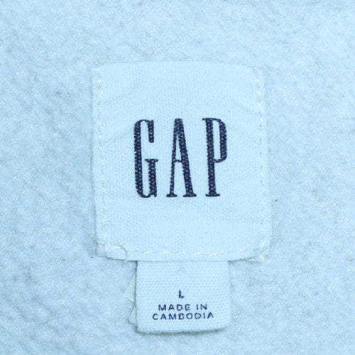 Womens UK Size L GAP Grey Pullover Sweatshirt