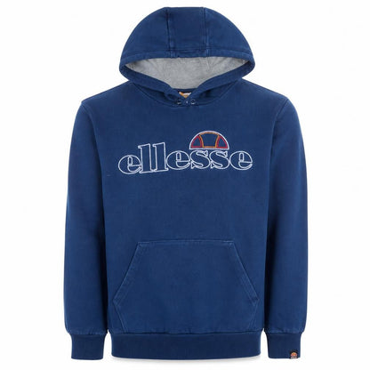 Mens UK Size L Ellesse Blue Pullover Hoodie