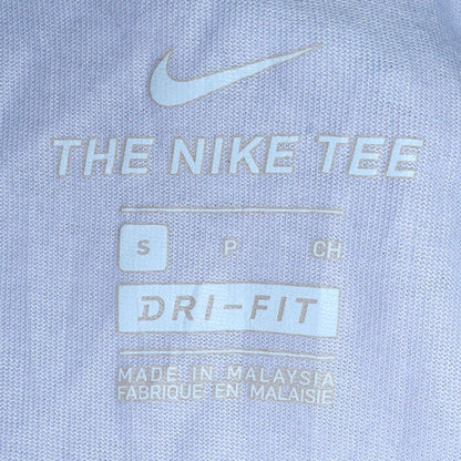 Nike Women's Purple Dri-Fit Graphic Sports T-Shirt Size S