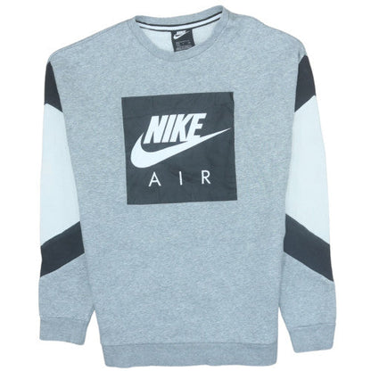 Mens UK Size S Nike Grey Pullover Sweatshirt