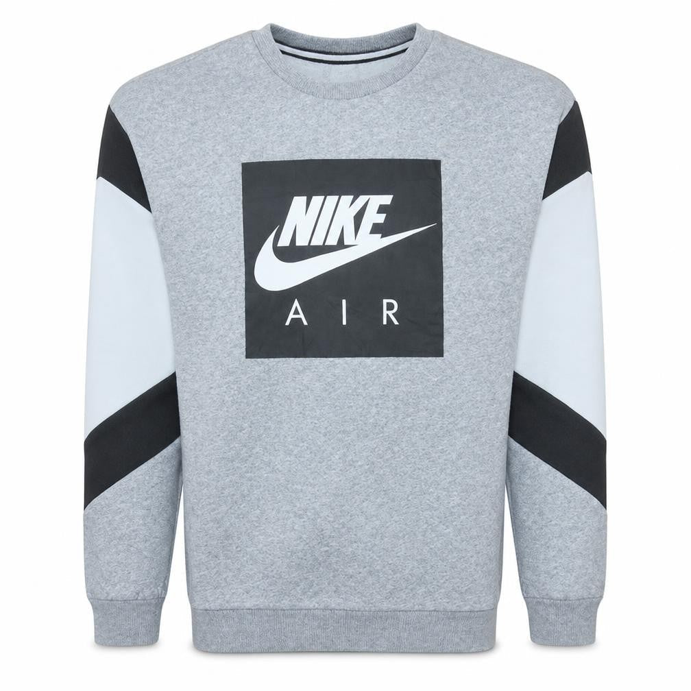 Mens UK Size S Nike Grey Pullover Sweatshirt