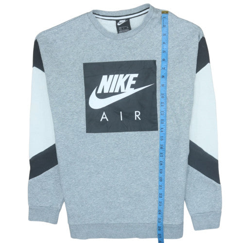 Mens UK Size S Nike Grey Pullover Sweatshirt