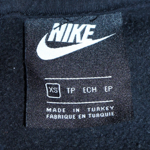 Mens UK Size XS Nike Black Pullover Hoodie
