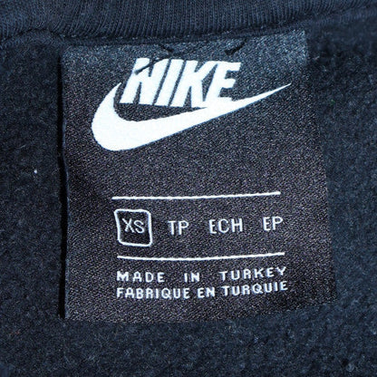Mens UK Size XS Nike Black Pullover Hoodie
