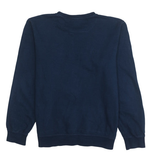 Mens UK Size L Champion Blue Pullover Sweatshirt