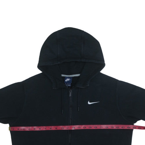Mens UK Size M Nike Black Full Zip Hoodie