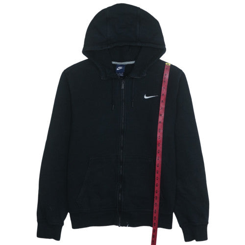 Mens UK Size M Nike Black Full Zip Hoodie