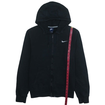 Mens UK Size M Nike Black Full Zip Hoodie