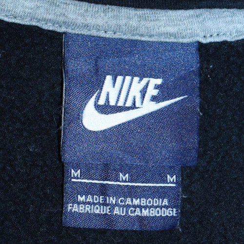 Mens UK Size M Nike Black Full Zip Hoodie