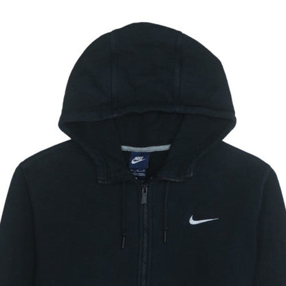 Mens UK Size M Nike Black Full Zip Hoodie