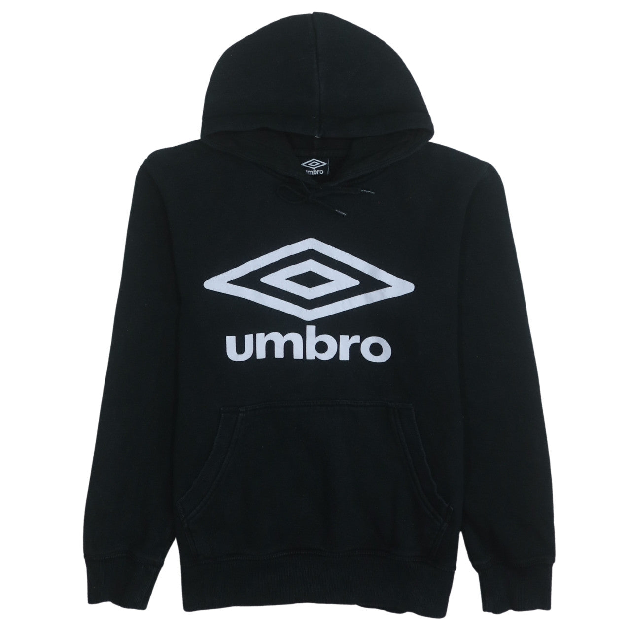Mens UK Size S Umbro Black Pullover Hoodie