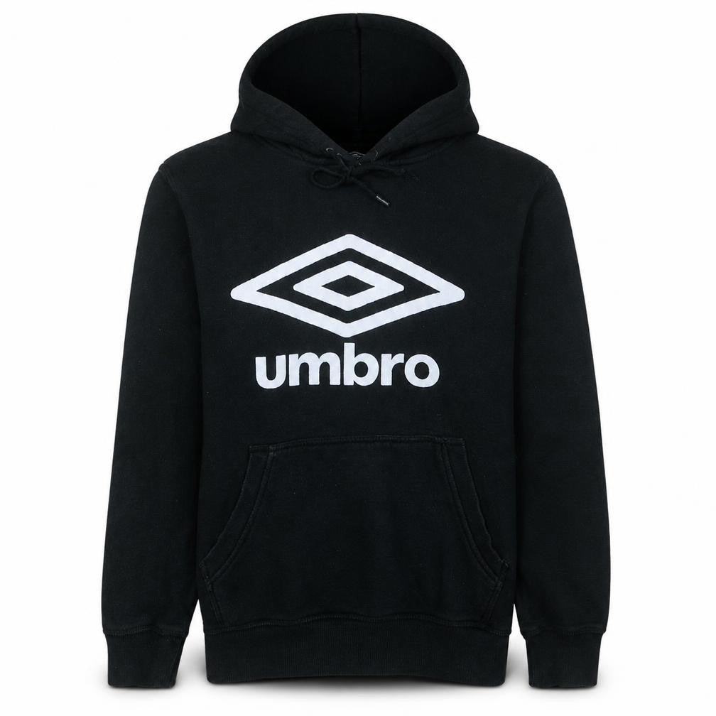 Mens UK Size S Umbro Black Pullover Hoodie