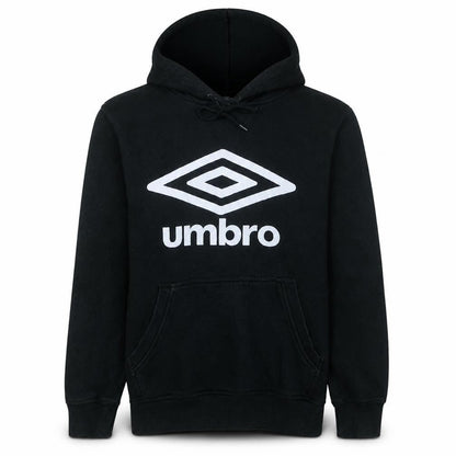 Mens UK Size S Umbro Black Pullover Hoodie