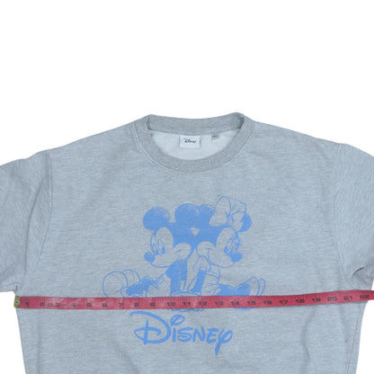 Womens UK Size M Disney Grey Pullover Sweatshirt