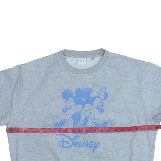 Womens UK Size M Disney Grey Pullover Sweatshirt