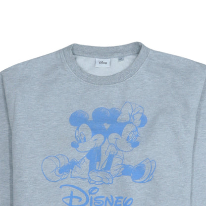 Womens UK Size M Disney Grey Pullover Sweatshirt