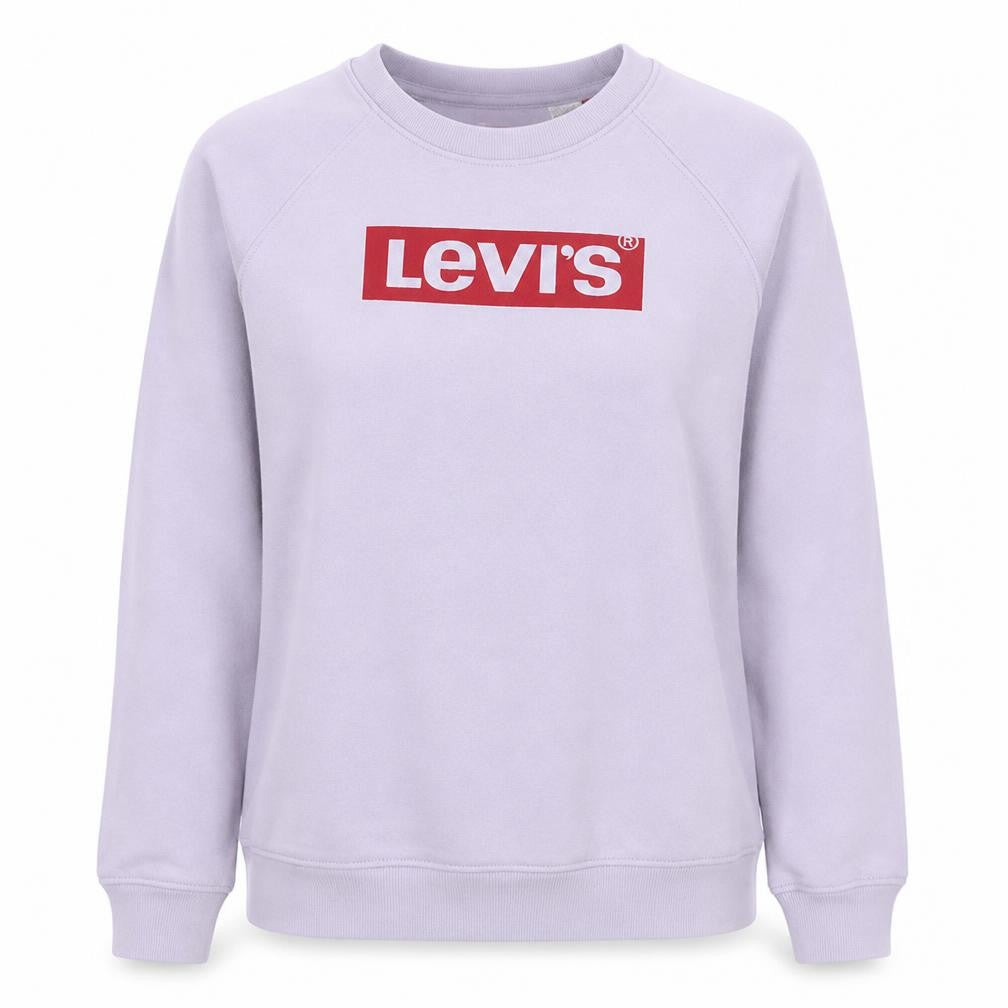 Womens UK Size S Levi's Pink Pullover Sweatshirt