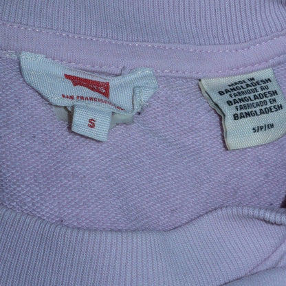 Womens UK Size S Levi's Pink Pullover Sweatshirt