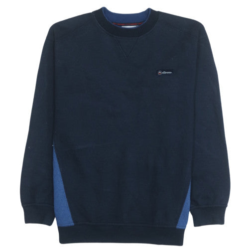 Mens UK Size M Ellesse Blue Pullover Sweatshirt
