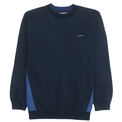 Mens UK Size M Ellesse Blue Pullover Sweatshirt