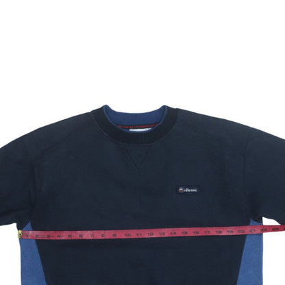 Mens UK Size M Ellesse Blue Pullover Sweatshirt