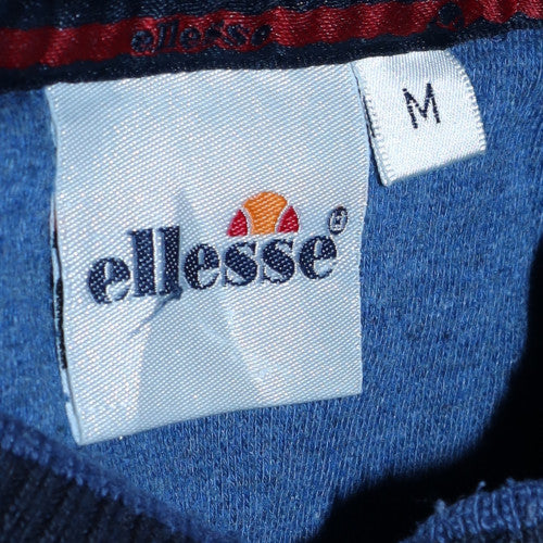 Mens UK Size M Ellesse Blue Pullover Sweatshirt