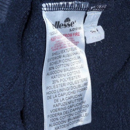 Mens UK Size S Ellesse Blue Pullover Hoodie