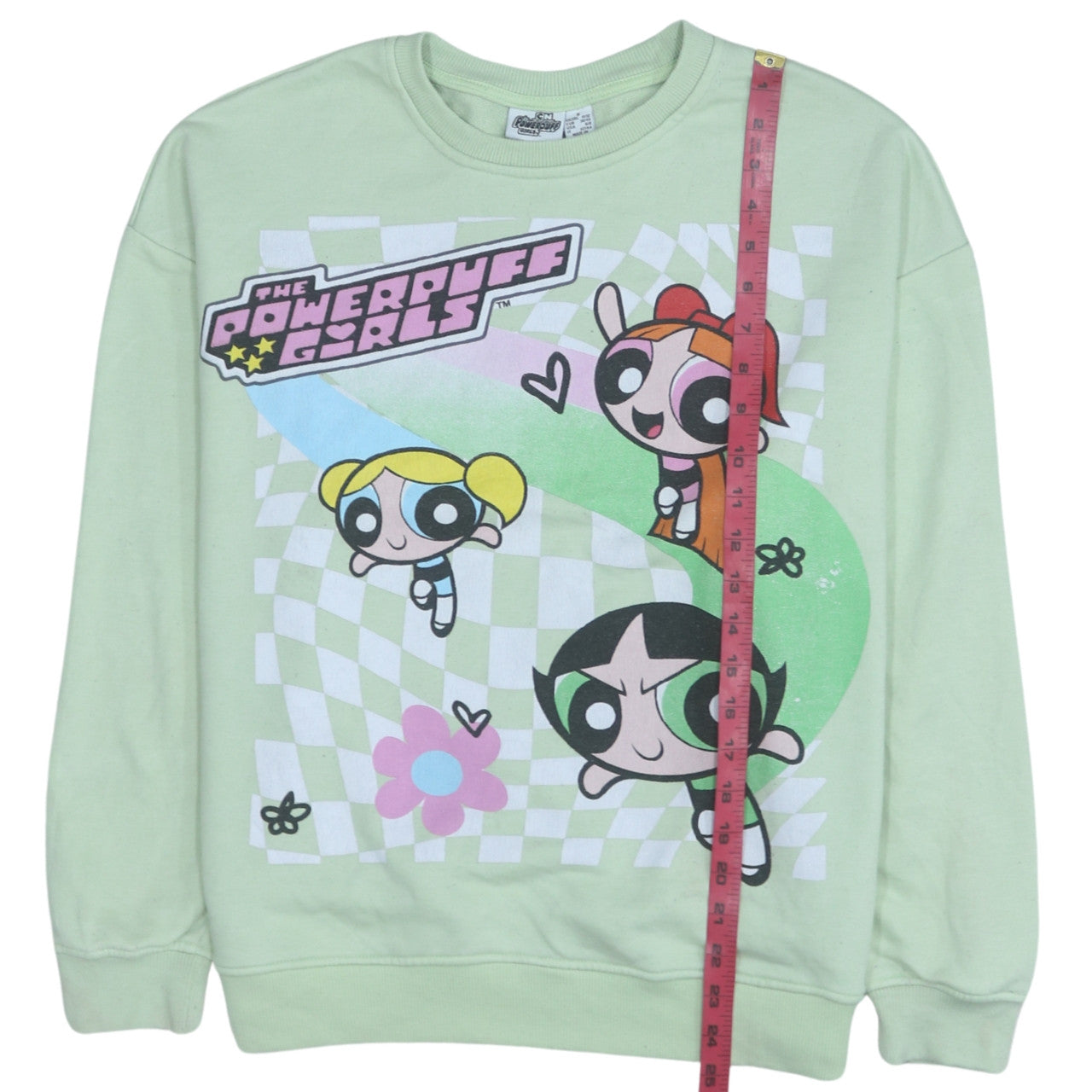 Womens UK Size S Primark Green Pullover Sweatshirt