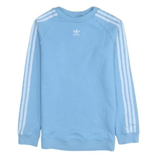 Womens UK Size 8 Adidas Blue Pullover Sweatshirt