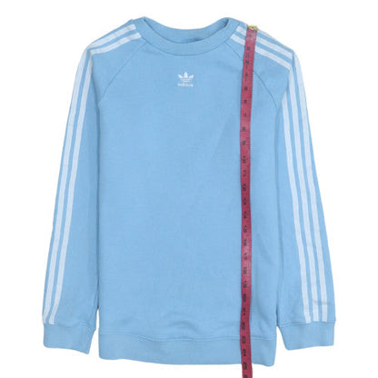 Womens UK Size 8 Adidas Blue Pullover Sweatshirt