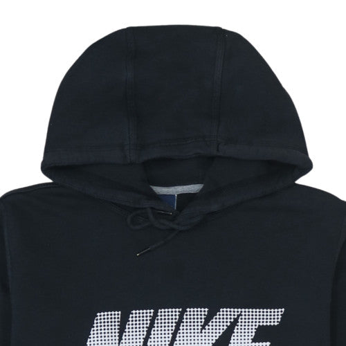 Mens UK Size M Nike Black Pullover Hoodie