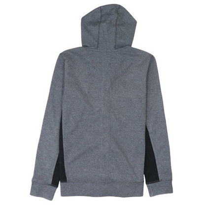 The North Face Boys Grey XL Full Zip Hoodie - Cotton Blend Outdoor Sweatshirt