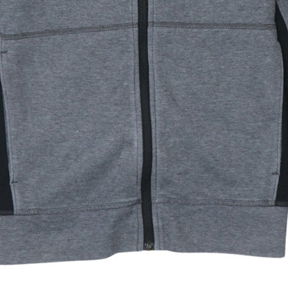 The North Face Boys Grey XL Full Zip Hoodie - Cotton Blend Outdoor Sweatshirt