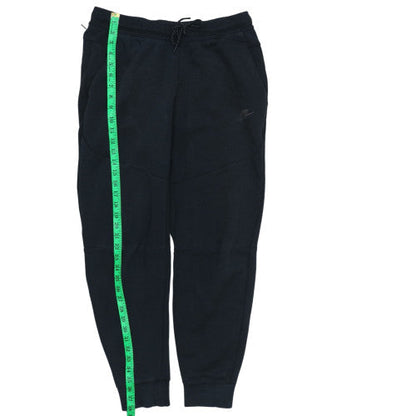 Nike Men's Black Medium Jogger Sweatpants with Elastic Waist