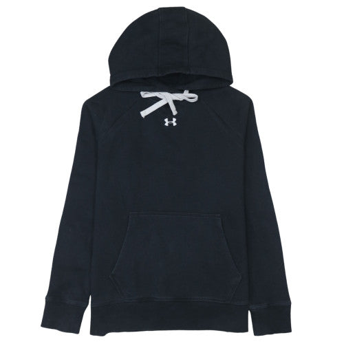 Womens UK Size S Under Armour Black Pullover Hoodie