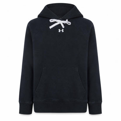 Womens UK Size S Under Armour Black Pullover Hoodie