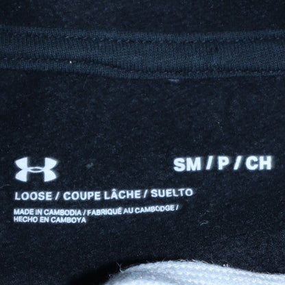 Womens UK Size S Under Armour Black Pullover Hoodie