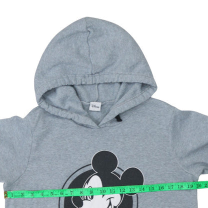 Womens UK Size 10/12 Disney Grey Pullover Hoodie