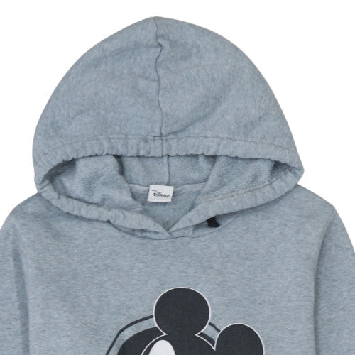 Womens UK Size 10/12 Disney Grey Pullover Hoodie