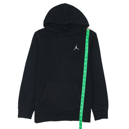 Jordan Boys Black Pullover Hoodie Sweatshirt Size 10-11 Years Fleece Logo