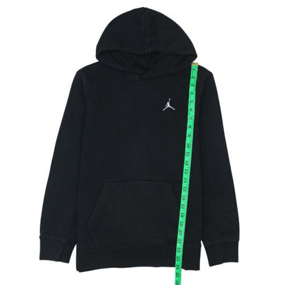 Jordan Boys Black Pullover Hoodie Sweatshirt Size 10-11 Years Fleece Logo