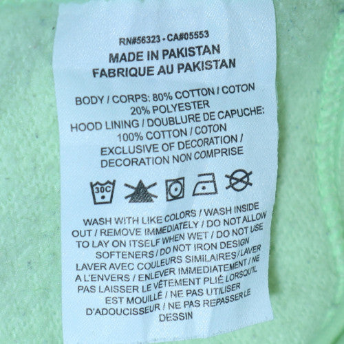 Womens UK Size M Nike Green Pullover Hoodie