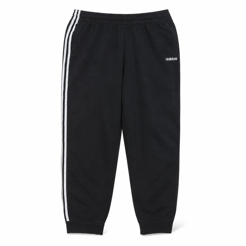 Front view of Adidas women’s black s jogger sweatpants elastic waist sports trousers