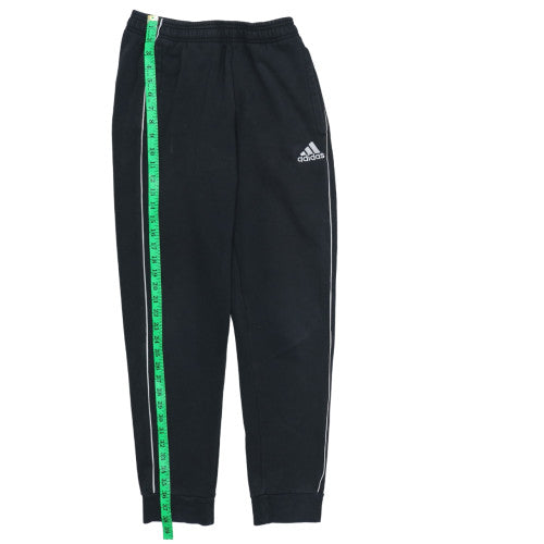 Mens UK Size S Adidas Regular Fit Sweatpants Black Trousers