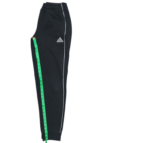 Mens UK Size S Adidas Regular Fit Sweatpants Black Trousers