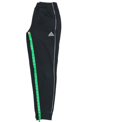 Mens UK Size S Adidas Regular Fit Sweatpants Black Trousers