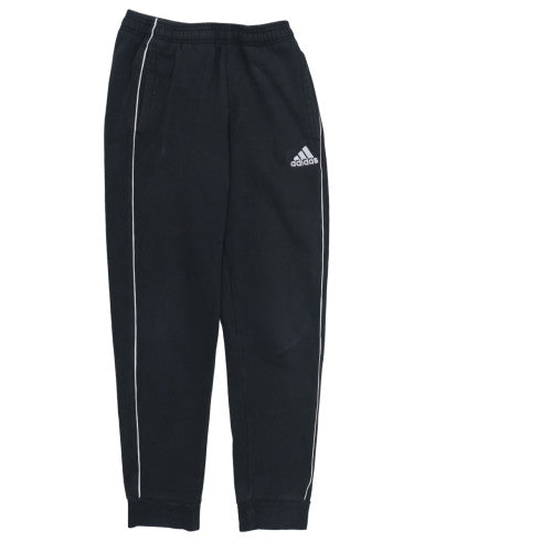 Mens UK Size S Adidas Regular Fit Sweatpants Black Trousers