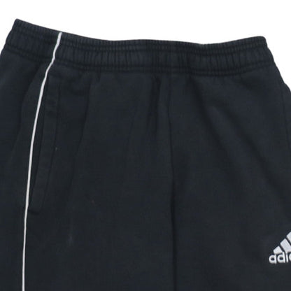 Mens UK Size S Adidas Regular Fit Sweatpants Black Trousers