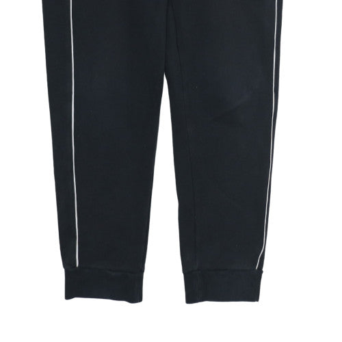 Mens UK Size S Adidas Regular Fit Sweatpants Black Trousers