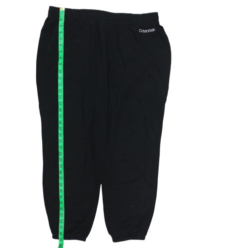 Calvin Klein Men's Black XL Jogger Trousers with Elastic Waistband